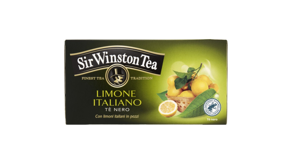 Sir Winston Tea Limone tè nero 30 gr. 20 filtri