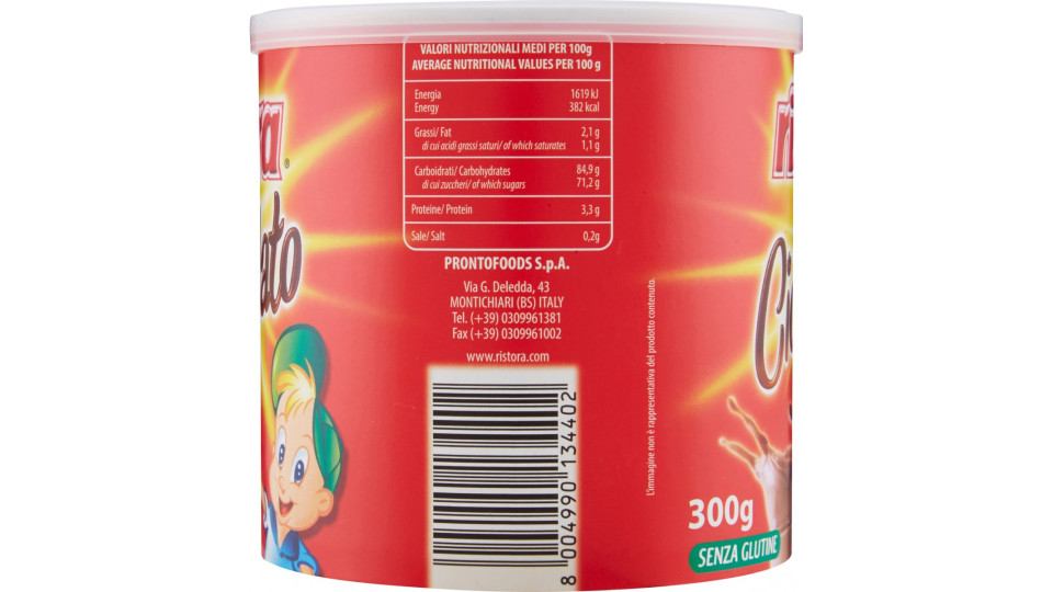 Ristora cioccolato solubile gr.300