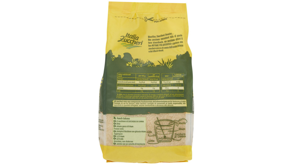 Italia Zuccheri Oro del Tropico Zucchero grezzo di canna KG.1