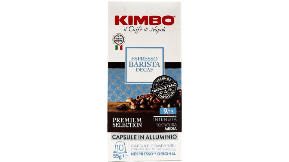 Kimbo Espresso Barista Decaf Capsule Compatibili con le...