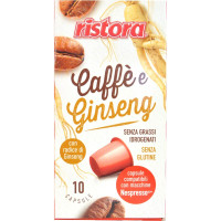ristora Caffè e Ginseng capsule compatibili Nespresso caps 10...