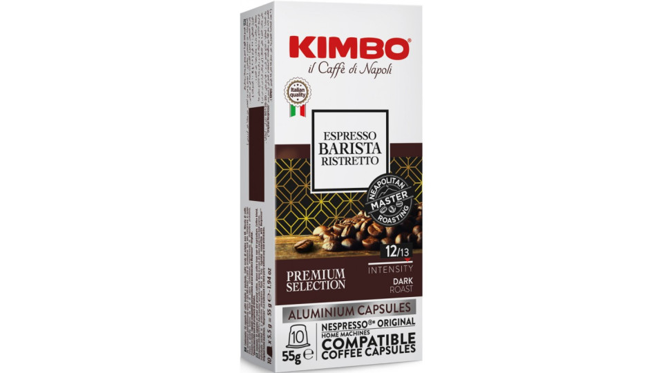 Kimbo caps barista ristretto x10