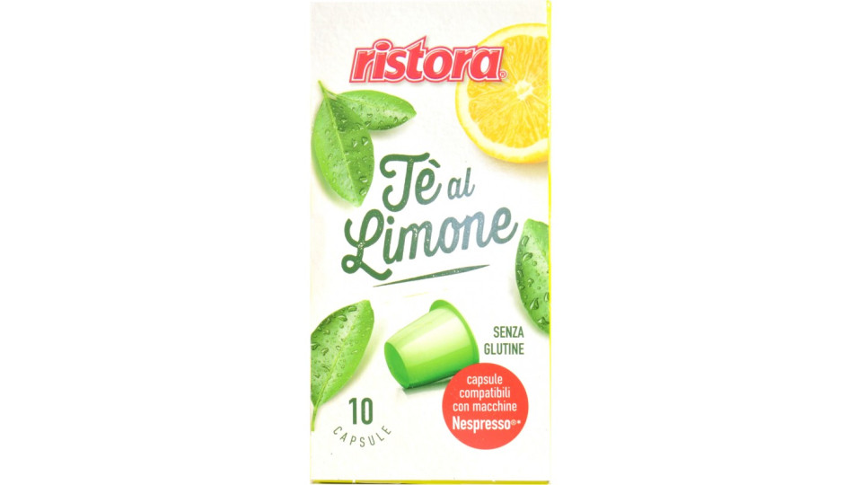 Ristora the limone caps x10 nespresso