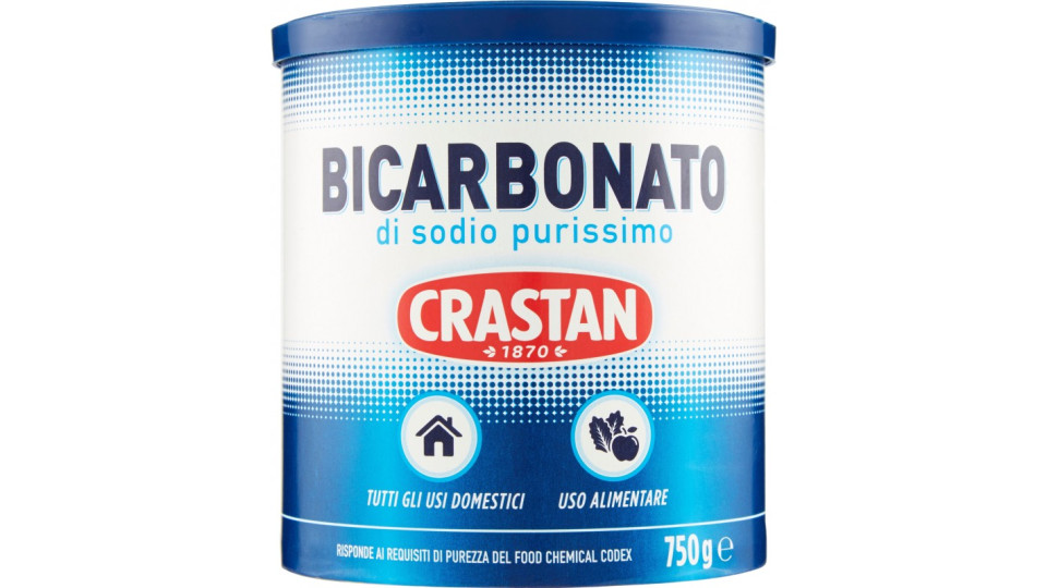 Crastan Bicarbonato di sodio purissimo 750 gr.
