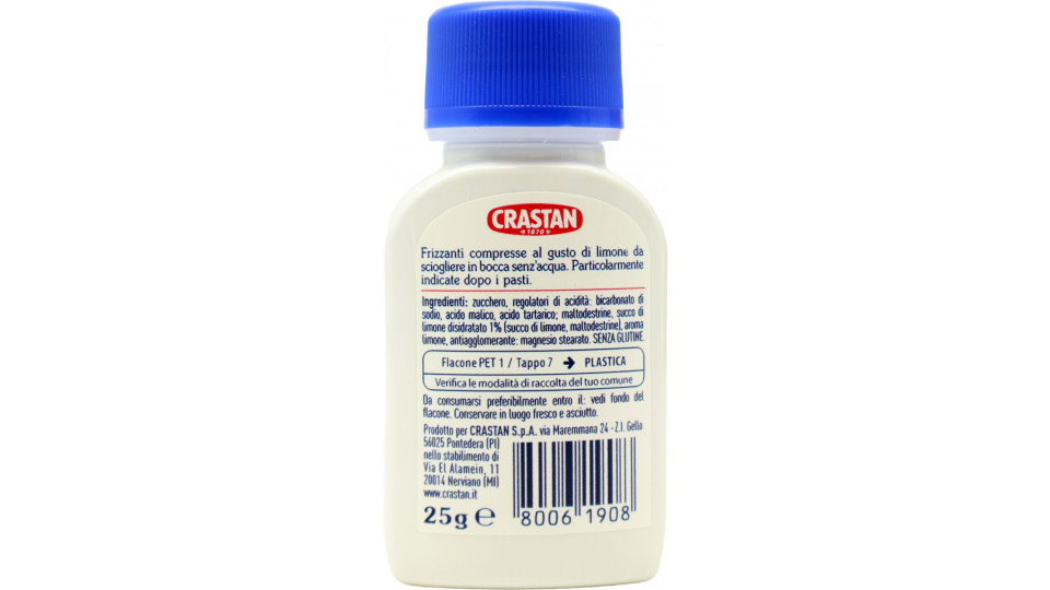 Crastan Effervescente Compresse con Succo di Limone 25...