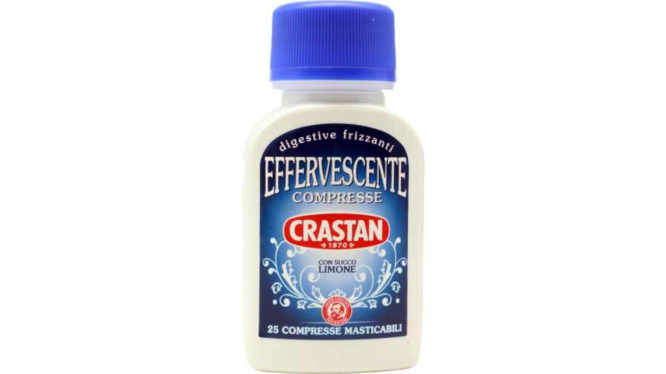 Crastan Effervescente Compresse con Succo di Limone 25...