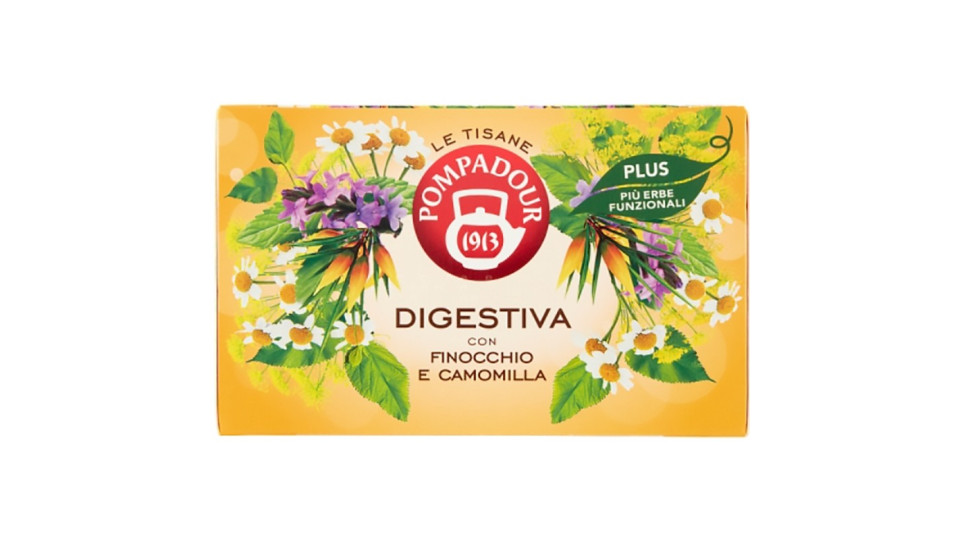 Pompadour Tisana Digestiva bustine 18 x 2,2 g
