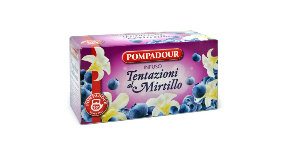 Pompadour Infuso Tentazioni al Mirtillo 20 x 3 gr.