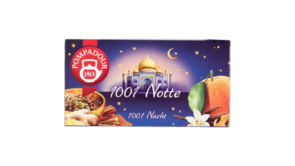 Pompadour 1001 Notte bustine 20 x 2,5 g