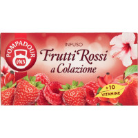 Pompadour Infuso ai Frutti Rossi bustine 20 x 2,5 g