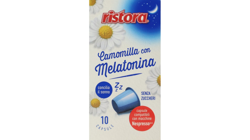 ristora Camomilla con Melatonina capsule compatibili con...