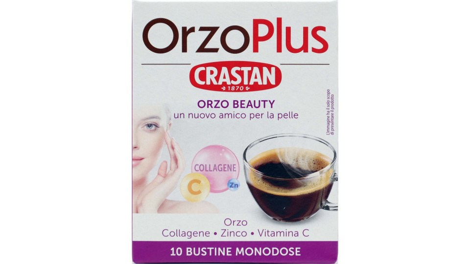 Crastan OrzoPlus Orzo Beauty Bustine Monodose 10 x 3,5 g
