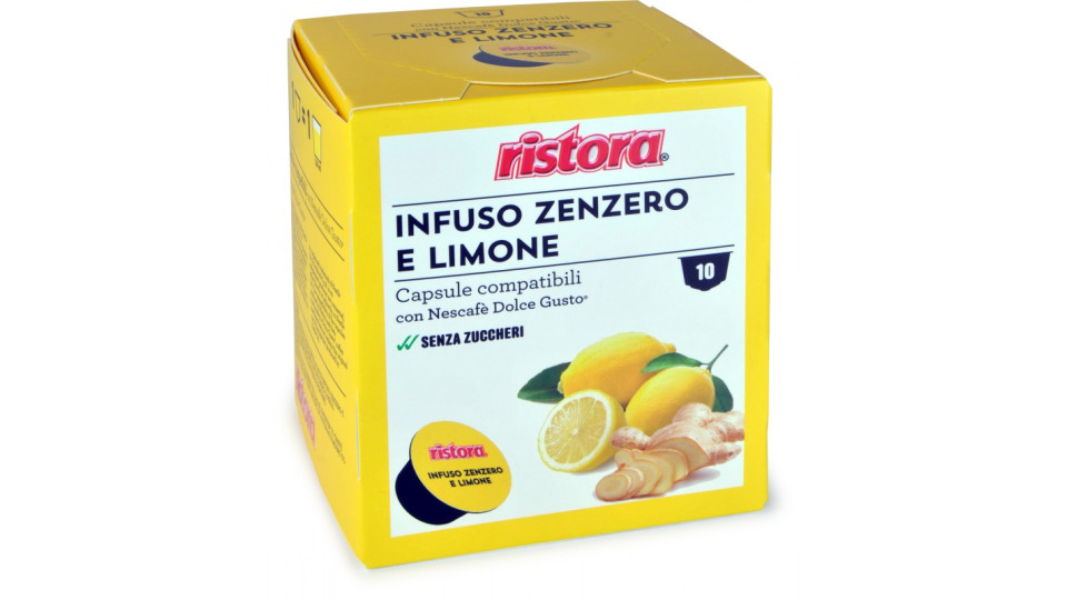 Ristora Infuso Zenzero e Limone Capsule compatibili con...