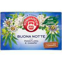 Pompadour Le Tisane Buona Notte con Passiflora e Canapa* 18 x...