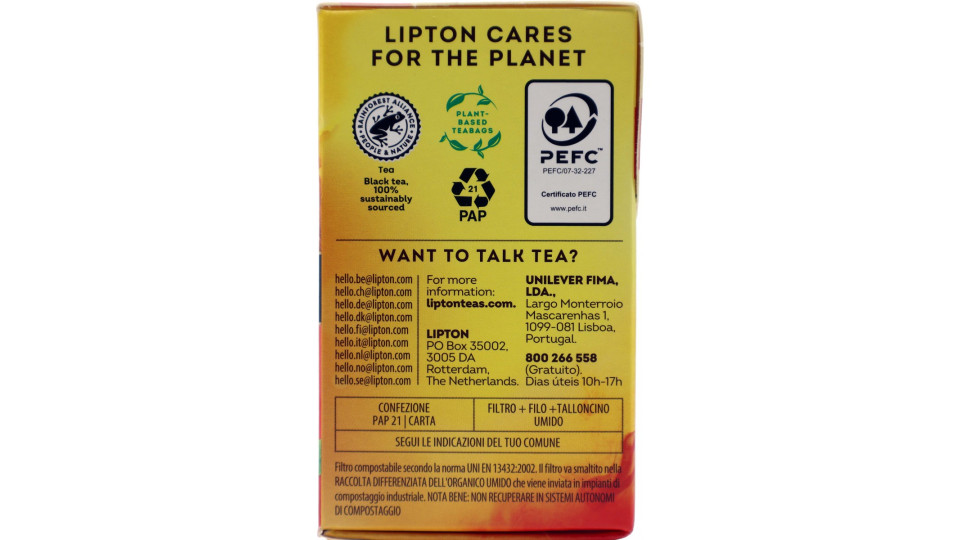 Lipton English Breakfast 20 Pyramid Teabags 46 g