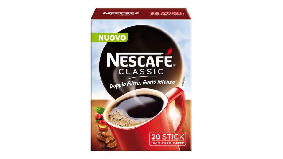 Nescafe classico - stick 20 bustine