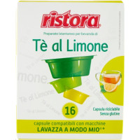 Ristora Tè al Limone 16 Capsule compatibili Lavazza A Modo Mio...