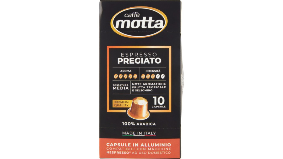 caffè motta Espresso Pregiato Capsule in Alluminio Compatibili...