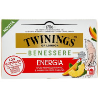 Twinings Benessere Energia Infuso Aromatizzato Mango e Ananas...