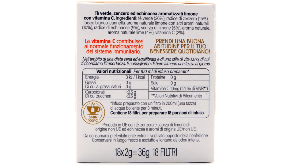 Twinings Benessere Difesa 18 filtri da gr.2