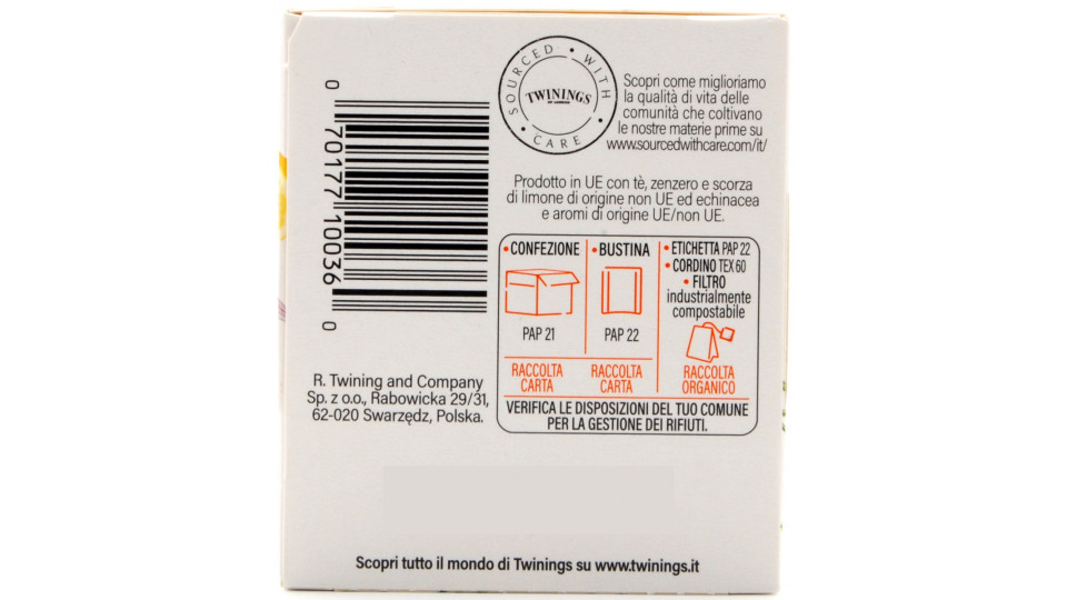 Twinings Benessere Difesa 18 filtri da gr.2