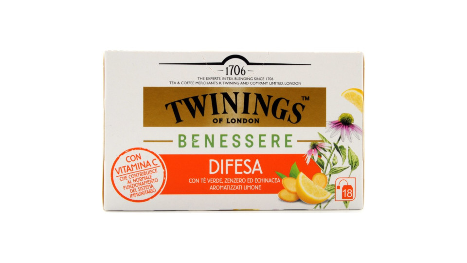 Twinings Benessere Difesa 18 filtri da gr.2