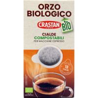 Crastan Bio Orzo Biologico Cialde Compostabili per Macchine...