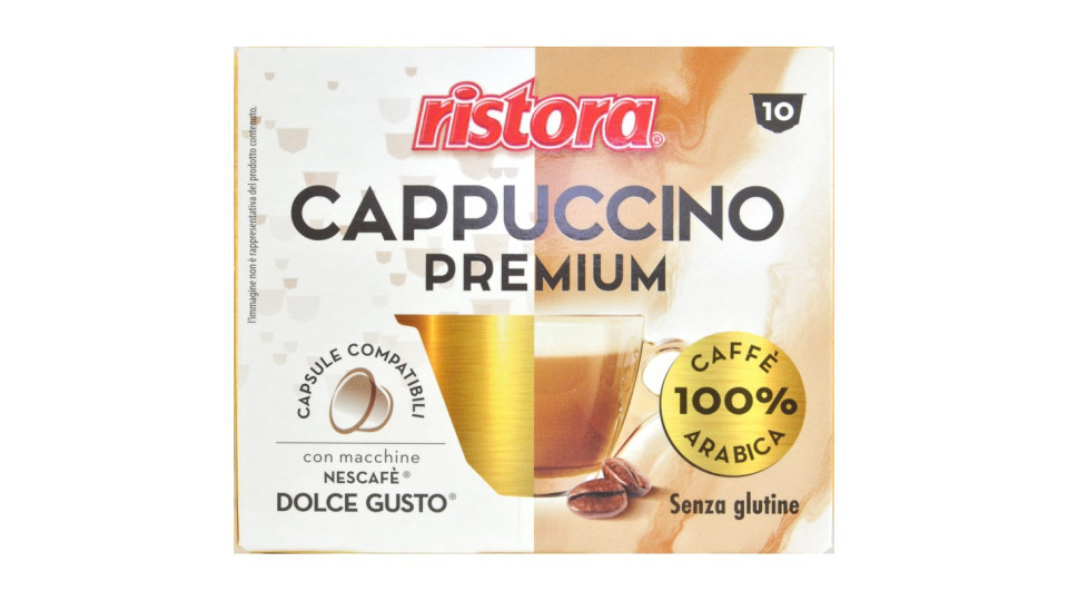 Ristora cappucino caps x10 nespresso