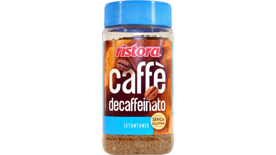 Ristora Caffè decaffeinato vasetto gr.100