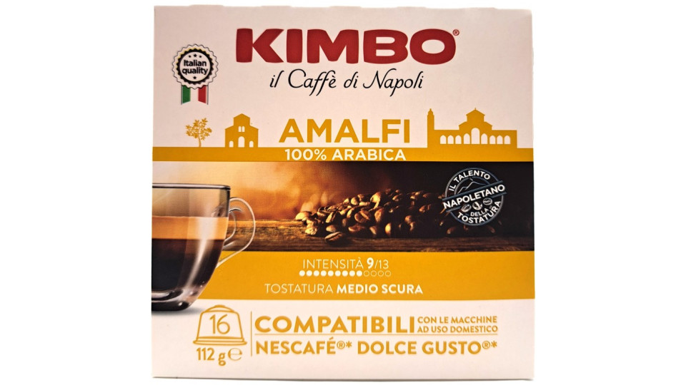 Kimbo caps amalfi x16