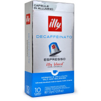 Illy decaffeinato Espresso 10 Capsule Compatibili con le...