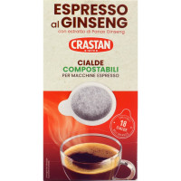 Crastan Espresso al Ginseng Cialde Compostabili per Macchine...