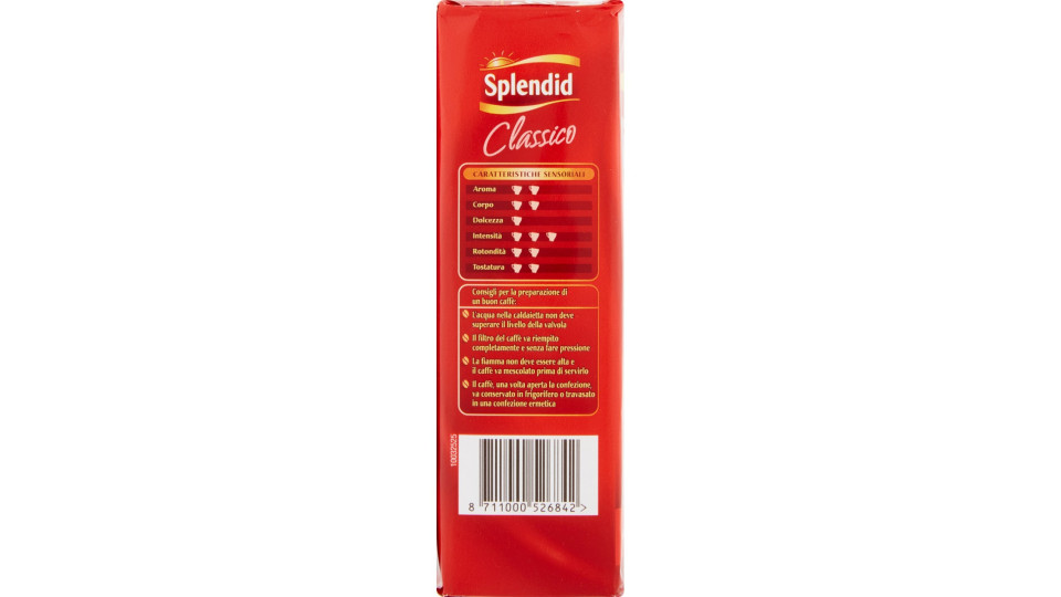 Splendid caffè Classico 250 gr.