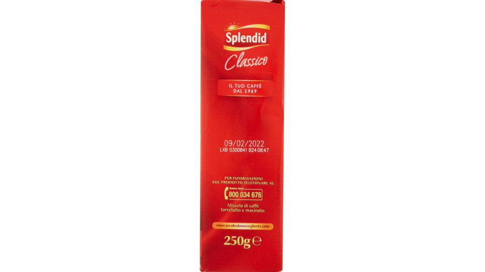 Splendid caffè Classico 250 gr.