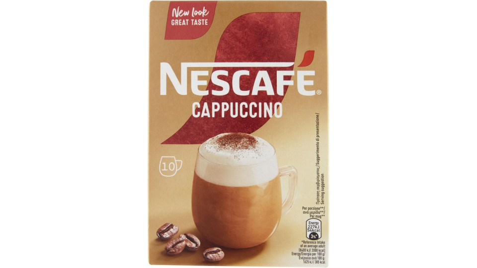 Nescafe cappuccino classico 10 buste gr.140