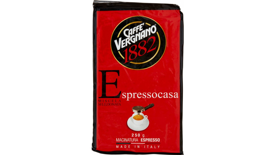 Caffè Vergnano macinato Espresso casa 250 g