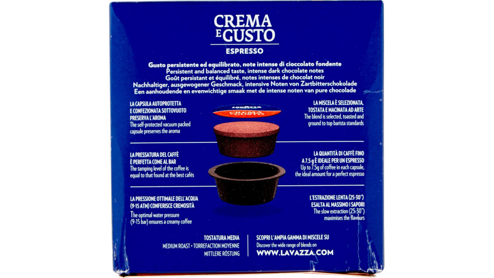 Lavazza A Modo Mio, Crema e Gusto Caffè Espresso, Intensità...
