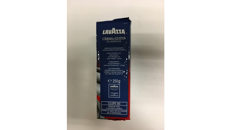 Lavazza caffe crema e gusto - gr.250