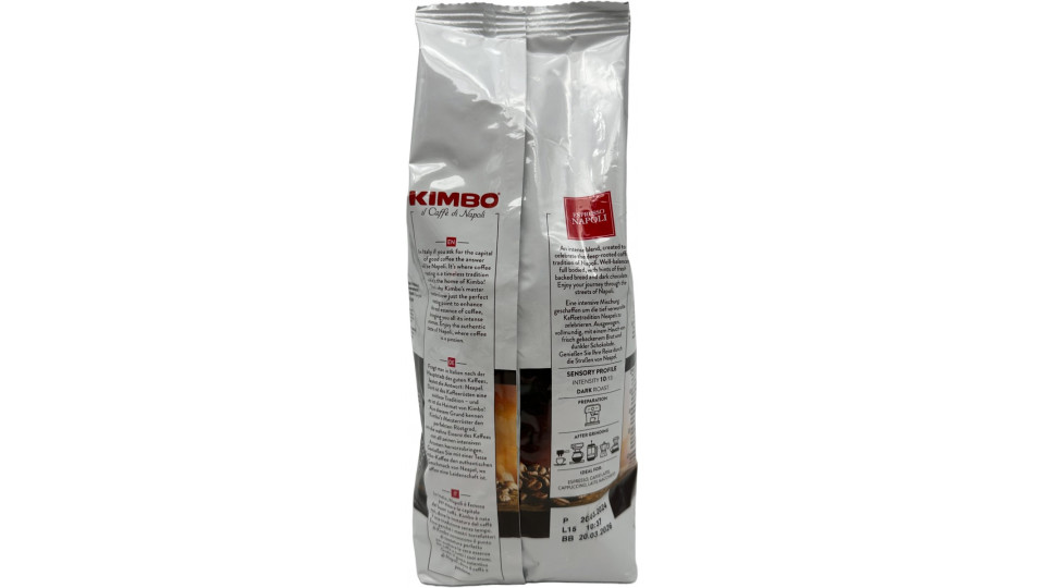 Kimbo Espresso Napoli grani gr.500