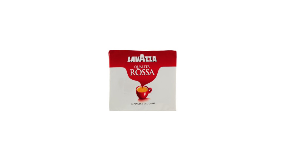 Lavazza caffe rossa - gr.250 x2