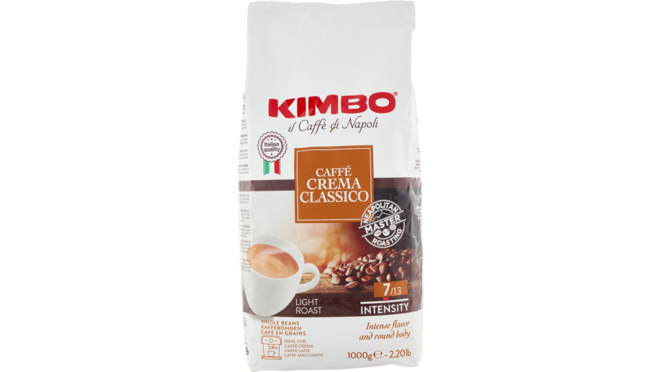Kimbo Caffè Crema Classico in grani kg.1