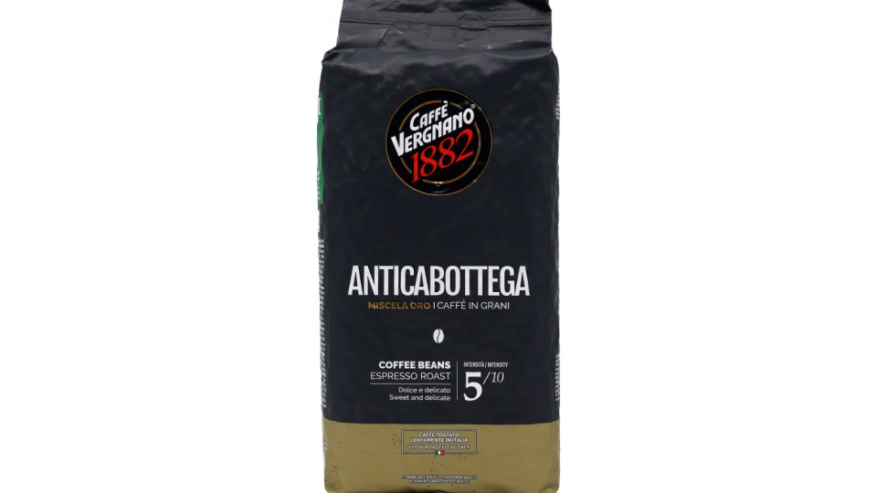 Caffè Vergnano 1882 Antica Bottega in Grani kg.1