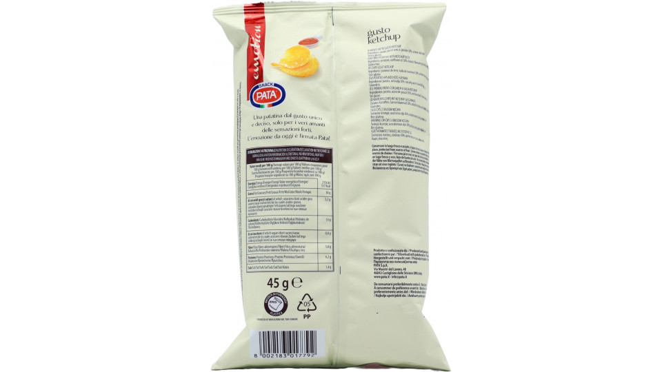Patatina emotion gusto ketchup 45 g