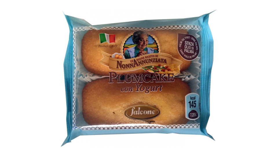 Falcone plumcake allo yogurt x2 gr.70