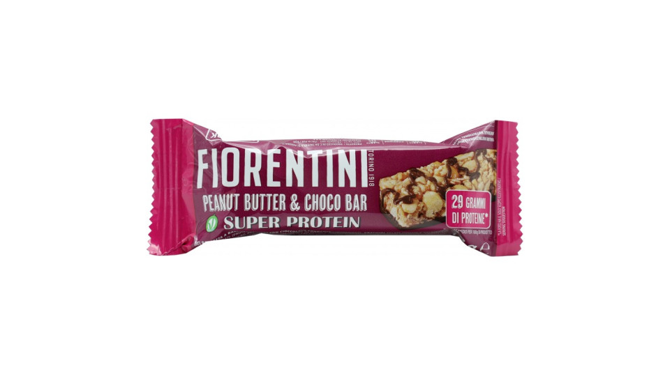 Fiorentini barrette arachidi e cioccolato protein gr38