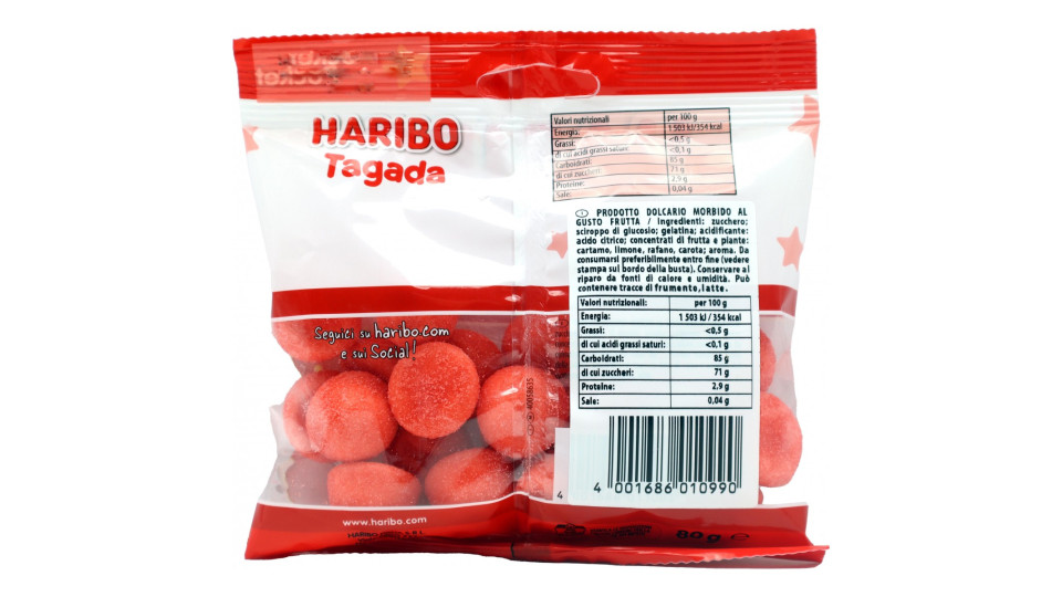 Haribo busta tagada gr.80