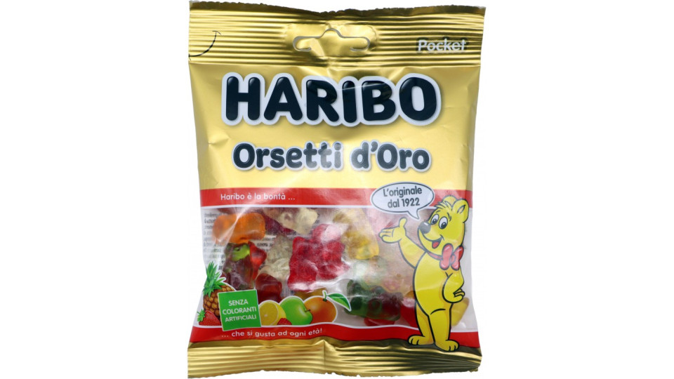 Haribo busta Orsetti d'Oro 80 g