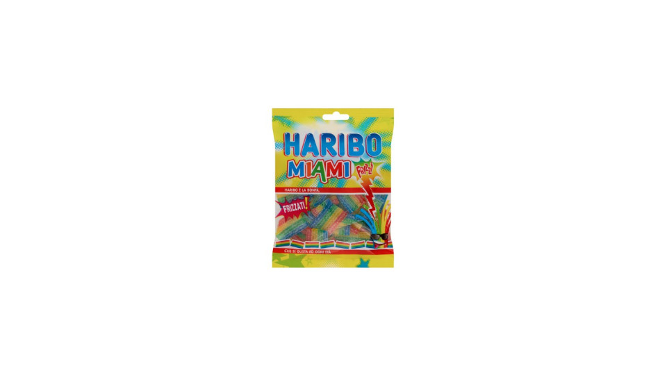 Haribo busta miami frizzi gr.80
