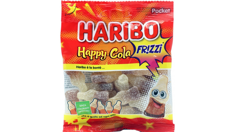 Haribo busta happy cola frizzi gr.80
