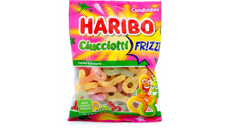 Haribo busta ciucciotti frizzi gr.80